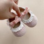 Baby Girl Lace Bow Princess Shoes - Image 4