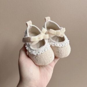 Baby Girl Lace Bow Princess Shoes