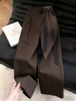 High-Waisted Wide-Leg Trousers - Image 6