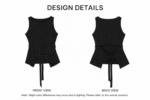 Polka Dot Backless Tie-Up Tank Top - Image 2