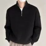 Half-Turtleneck Zip-Up - Image 4