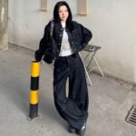 Washed Denim Jacket and Barrel Pants - Image 5