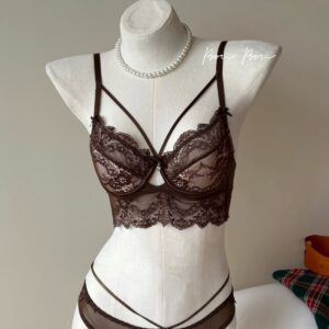 Lace Push-Up Bra Set