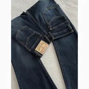 High-Waist Slim Fit Flare Jeans