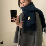 Double-Sided Soft Winter Scarf - Image 10