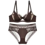 French Lace Color-Block Bra and Panty Set - Image 4